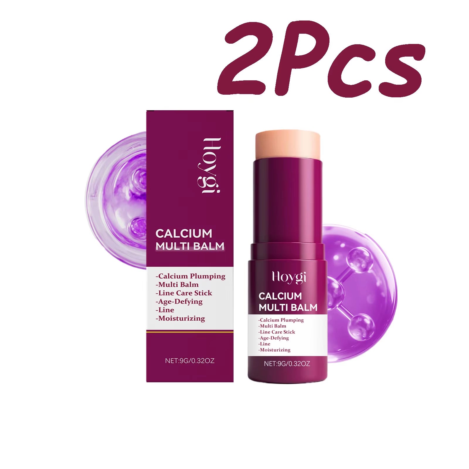 Calcium Multi Balm Firming Lightweight Hydrating Face Balm Tightening Smoothing Moisturing Stick Daily Skincare